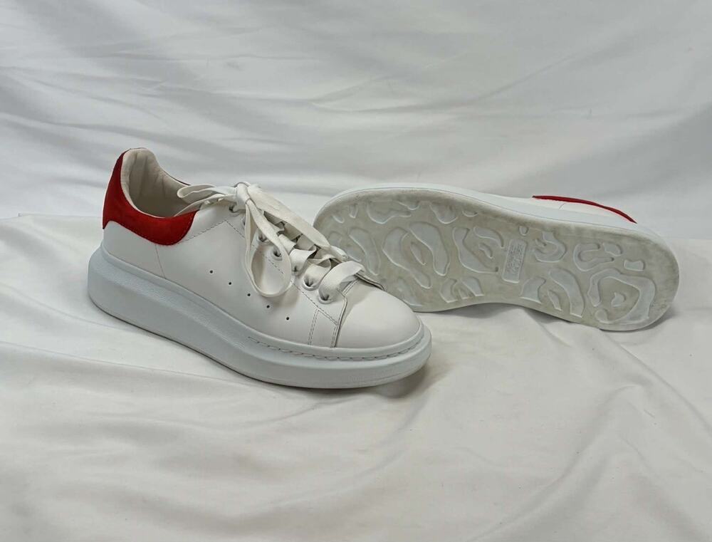 Alexander McQueen Oversized Sneakers Red /White W SZ 9.5 SPB JA-363588